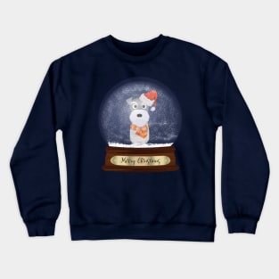 Schnauzer Christmas Gift Crewneck Sweatshirt